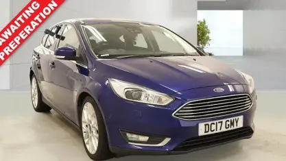 Used Ford Focus Titanium X 120 HP (88 kW) 2017 Blue Hatchback