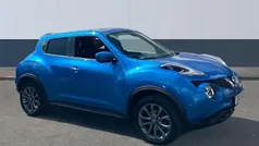 Blue Used 2018 Nissan Juke Tekna SUV | £9,635 (Fair price)