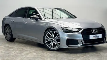 Used Audi A6 Black Edition 204 HP (150 kW) 2023 Silver Sedan