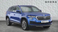 Race blue metallic Used 2023 Skoda Kodiaq SE L Executive SUV | £29,346 (Fair price)
