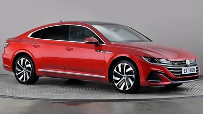Used VW Arteon R-line 218 HP (160 kW) 2021 Red Hatchback