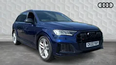 Blue Used 2022 Audi SQ7 Black Edition SUV | £49,840 (Super price)