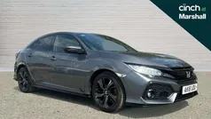 Grey Used 2018 Honda Civic Sport Hatchback | £12,357 (Fair price)