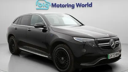 Black Used 2023 Mercedes EQC400 AMG line SUV | £24,300 (Fair price)