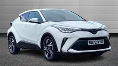 White Used 2023 Toyota C-HR Design SUV | £21,295 (Fair price)