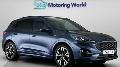 Used Ford Kuga ST-Line X 120 HP (88 kW) 2021 Blue SUV
