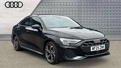 Black New 2025 Audi A3 S-Line Sedan | £30,990 (Super price)