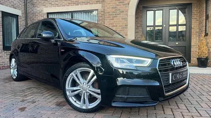 Black Used 2018 Audi A3 Sportback S-Line Hatchback | £10,795 (Good price)