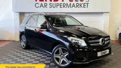 Used Mercedes GLE350 AMG line 258 HP (189 kW) 2016 Black SUV