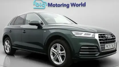 Used Audi Q5 S-Line 245 HP (180 kW) 2020 Green SUV