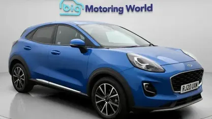 Used Ford Puma Titanium 125 HP (91 kW) 2020 Blue SUV