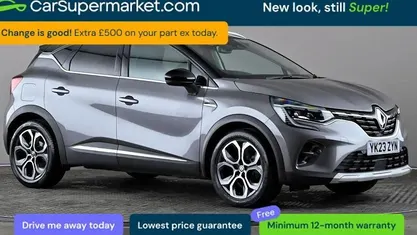 Used Renault Captur Techno 143 HP (105 kW) 2023 Grey/black SUV