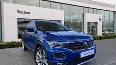 Blue Used 2021 VW T-Roc SEL SUV | £19,999 (Fair price)