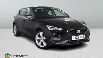 Used Seat Leon FR 204 HP (150 kW) 2022 Black Hatchback