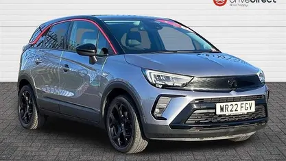Used Vauxhall Crossland GS Line 110 HP (80 kW) 2022 Grey SUV
