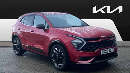 Begagnad Kia Sportage GT-Line 180 HK (132 kW) 2023 Röd SUV