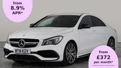 White Used 2018 Mercedes CLA45 AMG AMG Sedan | £19,843 (Good price)
