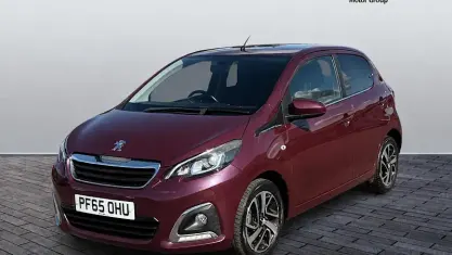 Used Peugeot 108 Allure 82 HP (60 kW) 2017 Purple Hatchback