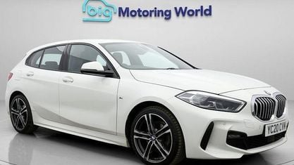 Używany BMW 118 M Sport 140 KM (102 kW) 2020 Biały Hatchback