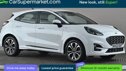 Used Ford Puma ST-Line 125 HP (91 kW) 2022 White SUV
