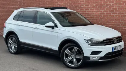 Used VW Tiguan SEL 150 HP (110 kW) 2017 White SUV