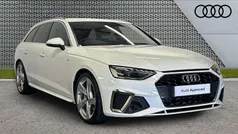 White Used 2023 Audi A4 S-Line Estate | £24,995 (Fair price)