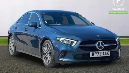 Used Mercedes A180 Active 136 HP (100 kW) 2022 Blue Sedan