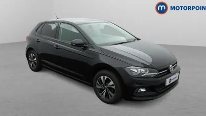 Used VW Polo Match 80 HP (58 kW) 2021 Black Hatchback