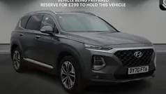 Magnetic gray metallic Used 2020 Hyundai Santa Fe Premium SE SUV | £24,700 (Fair price)