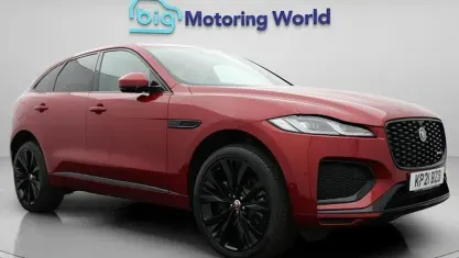 Used Jaguar F-Pace R-Dynamic 204 HP (150 kW) 2021 Red SUV