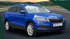 Energy blue Used 2020 Skoda Karoq SE L SUV | £15,895 (Fair price)