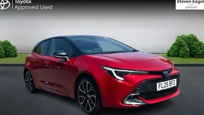 Used Toyota Corolla 196 HP (144 kW) 2025 Red Hatchback