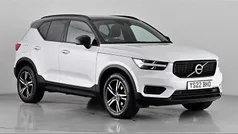 Glacier silver Used 2022 Volvo XC40 R-Design SUV | £22,790 (Fair price)