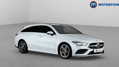 Used Mercedes CLA180 AMG Line Premium Plus 136 HP (100 kW) 2022 White Coupe