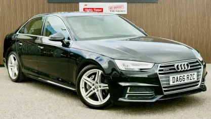 Used Audi A4 S-Line 190 HP (139 kW) 2016 Black Sedan