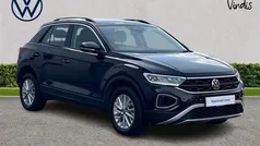 Black Used 2022 VW T-Roc Life SUV | £17,680 (Fair price)