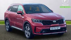 Red Used 2021 Kia Sorento SUV | £28,399 (Fair price)