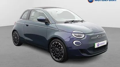 Used Fiat 500e La Prima 86 kW (118 HP) 2023 Green Cabriolet