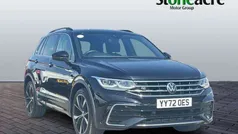 Black Used 2022 VW Tiguan R-line SUV | £24,990 (Good price)