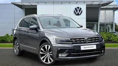 Indium grey Used 2017 VW Tiguan R-line SUV | £20,742 (Fair price)