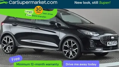 Używany Ford Fiesta Active X 101 KM (74 kW) 2023 Czarny Hatchback