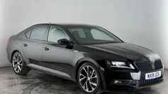 Black Used 2019 Skoda Superb SportlinePlus Hatchback | £14,900 (Good price)