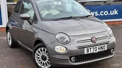 Grey Used 2020 Fiat 500 Lounge Hatchback | £12,245 (Fair price)