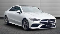 Silver Used 2020 Mercedes CLA220 AMG Line Premium Plus Sedan | £27,495 (Fair price)