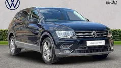 Black Used 2021 VW Tiguan Allspace Match SUV | £23,544 (Good price)