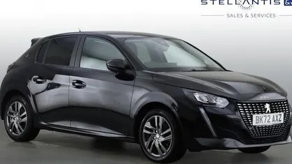 Black Used 2022 Peugeot 208 Active+ Hatchback | £13,858 (Fair price)