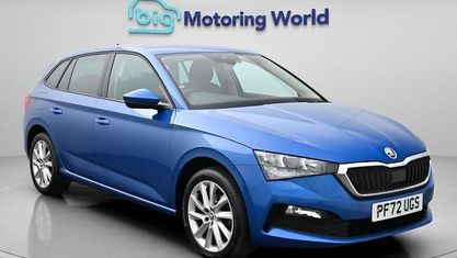 Usado Skoda Scala SE L 110 CV (80 kW) 2023 Azul Utilitario