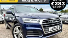 Blue Used 2017 Audi Q5 S-Line SUV | £14,990 (Fair price)