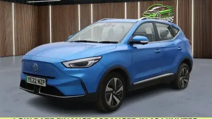 Usado MG ZS Trophy Connect 130 kW (177 HP) 2022 Azul SUV
