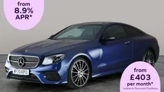 Blue Used 2019 Mercedes E350 AMG Line Premium Plus Coupe | £27,053 (Good price)